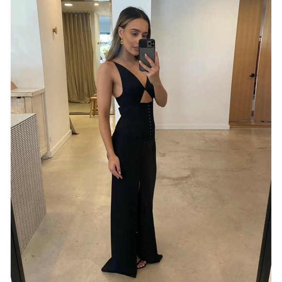 BEC + BRIDGE Teresa Maxi Dress Black 2 revolve - Picture 3 of 14